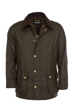 Ashby Wax Jacket - Olive