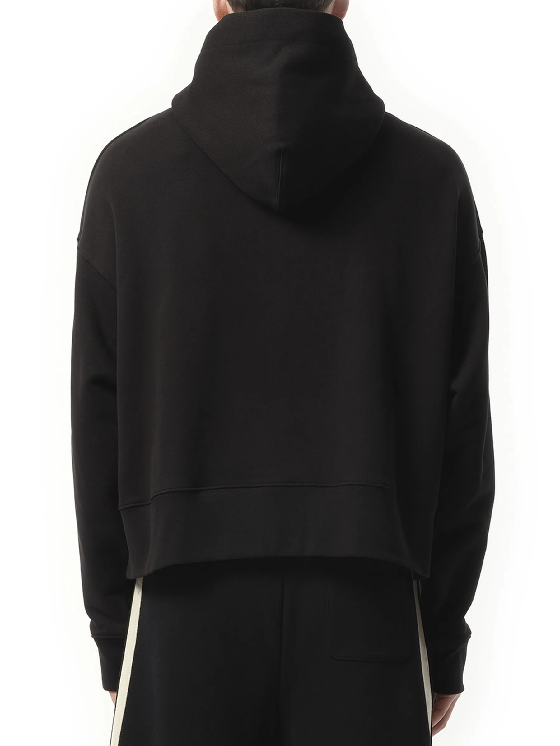 Bear in Mind Over Hoodie in Black/Brown