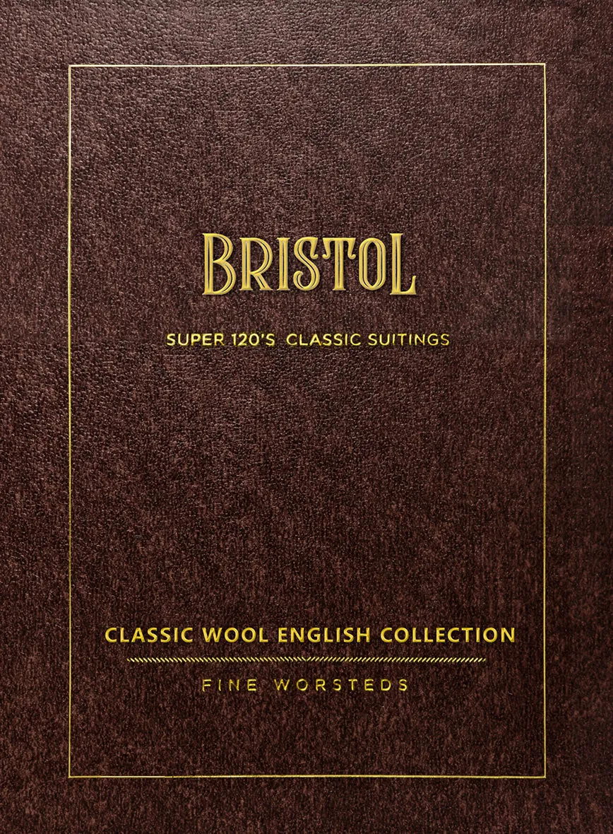 Bristol Light Navy Sharkskin Pants