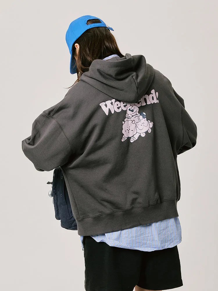 BT21 Basic Unit Zip Up Hoodie