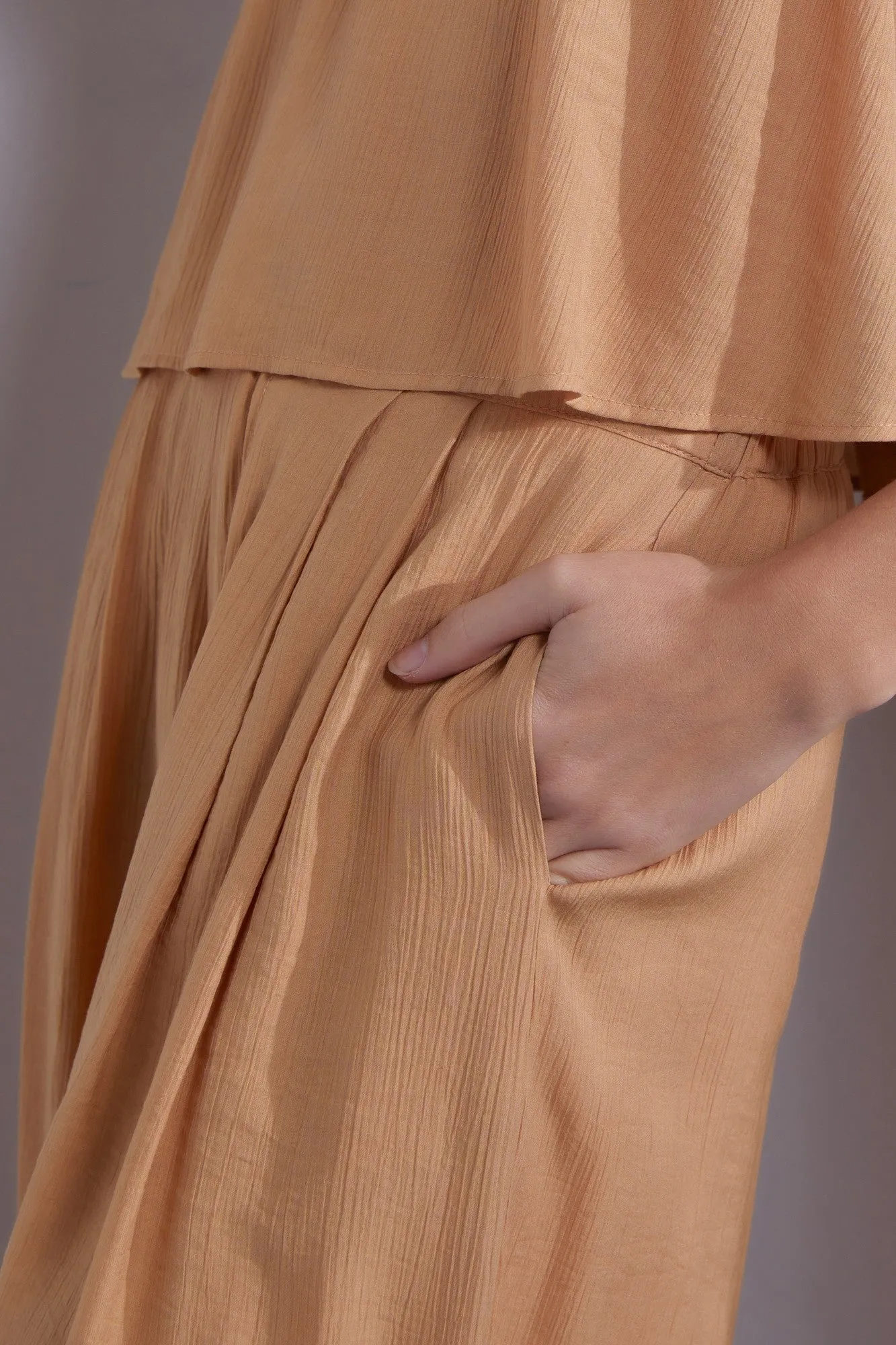 Crinkle Woven Pants