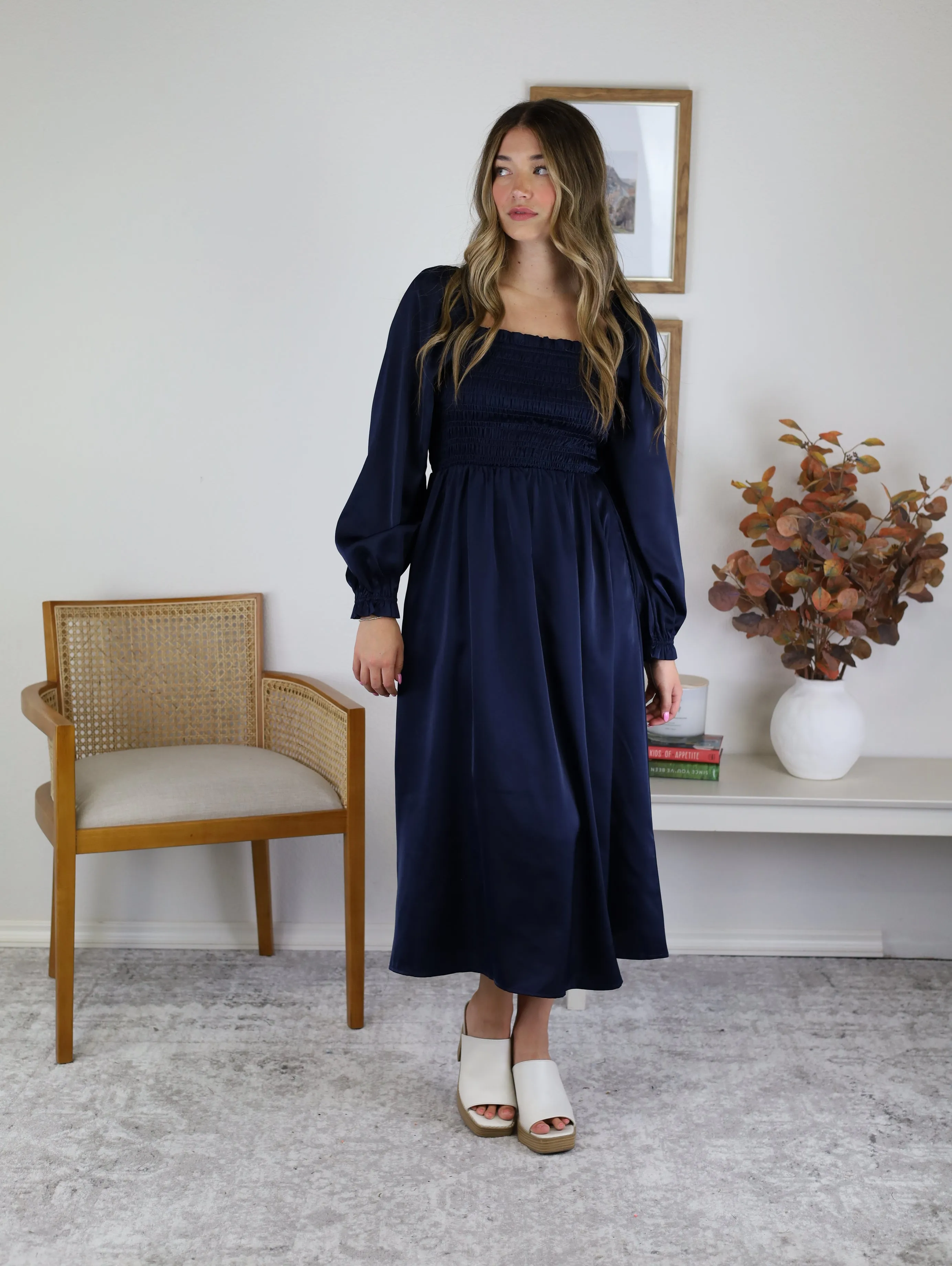 Darla Smocked Maxi Dress - Sale