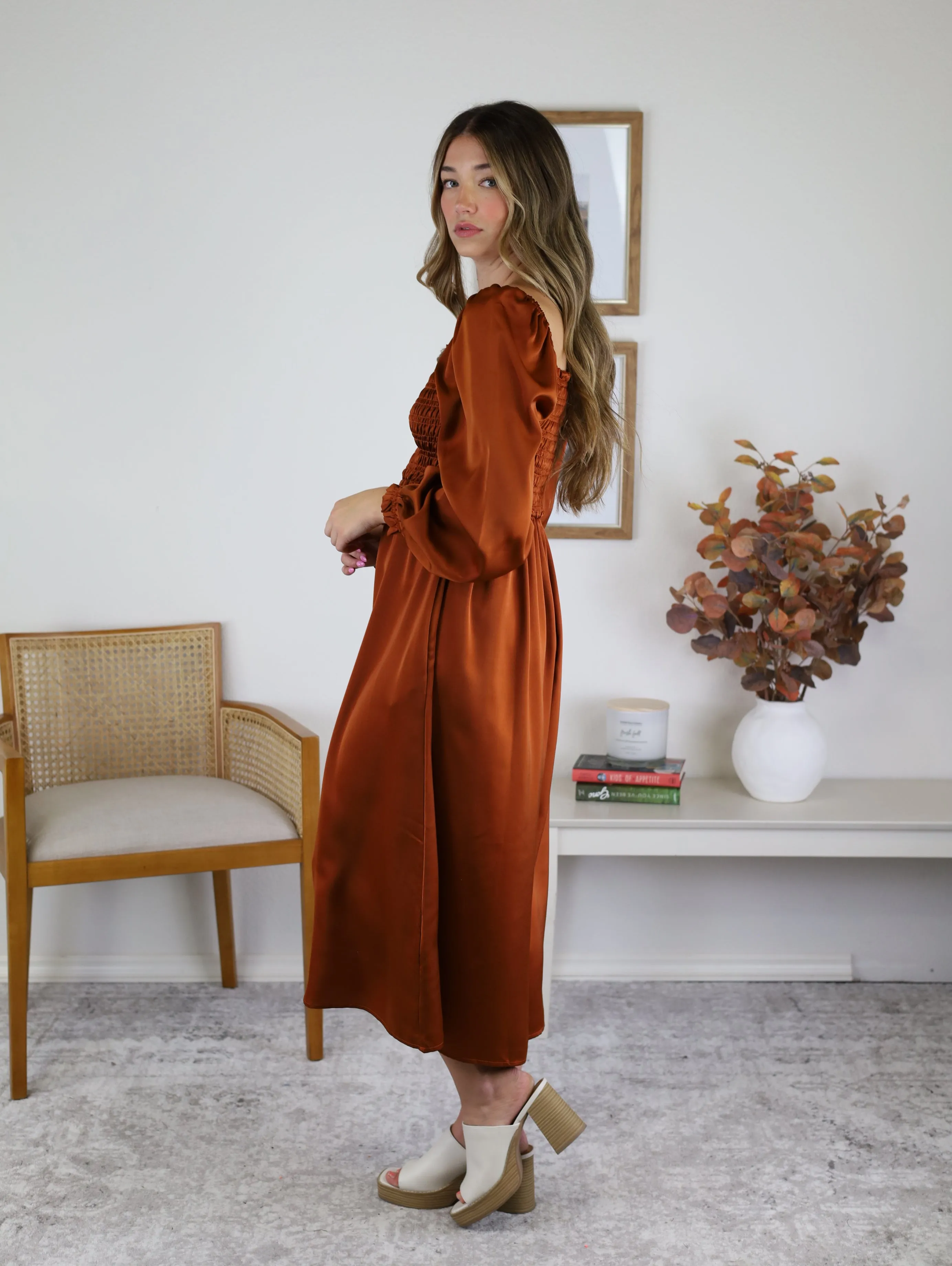 Darla Smocked Maxi Dress - Sale