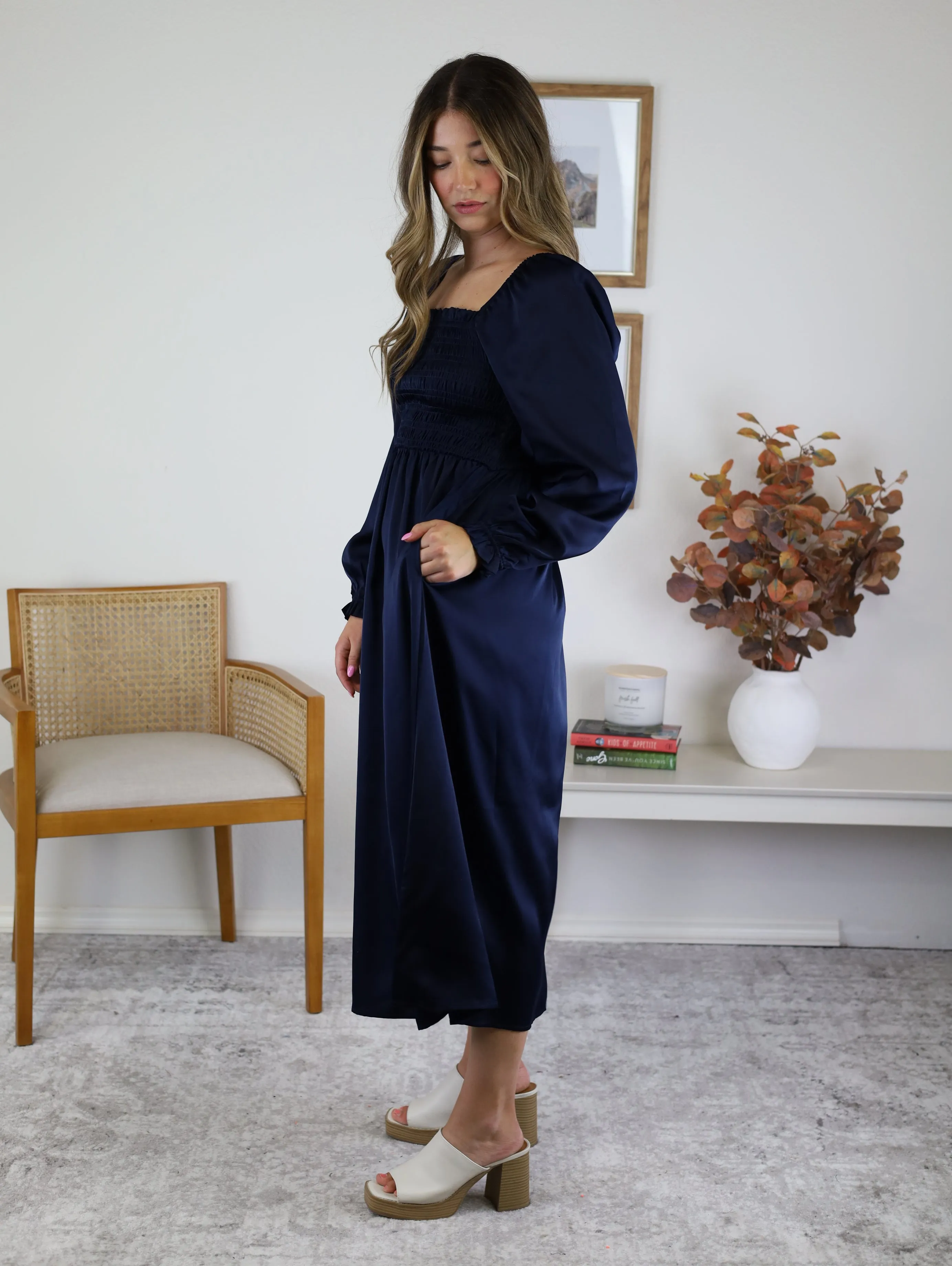 Darla Smocked Maxi Dress - Sale
