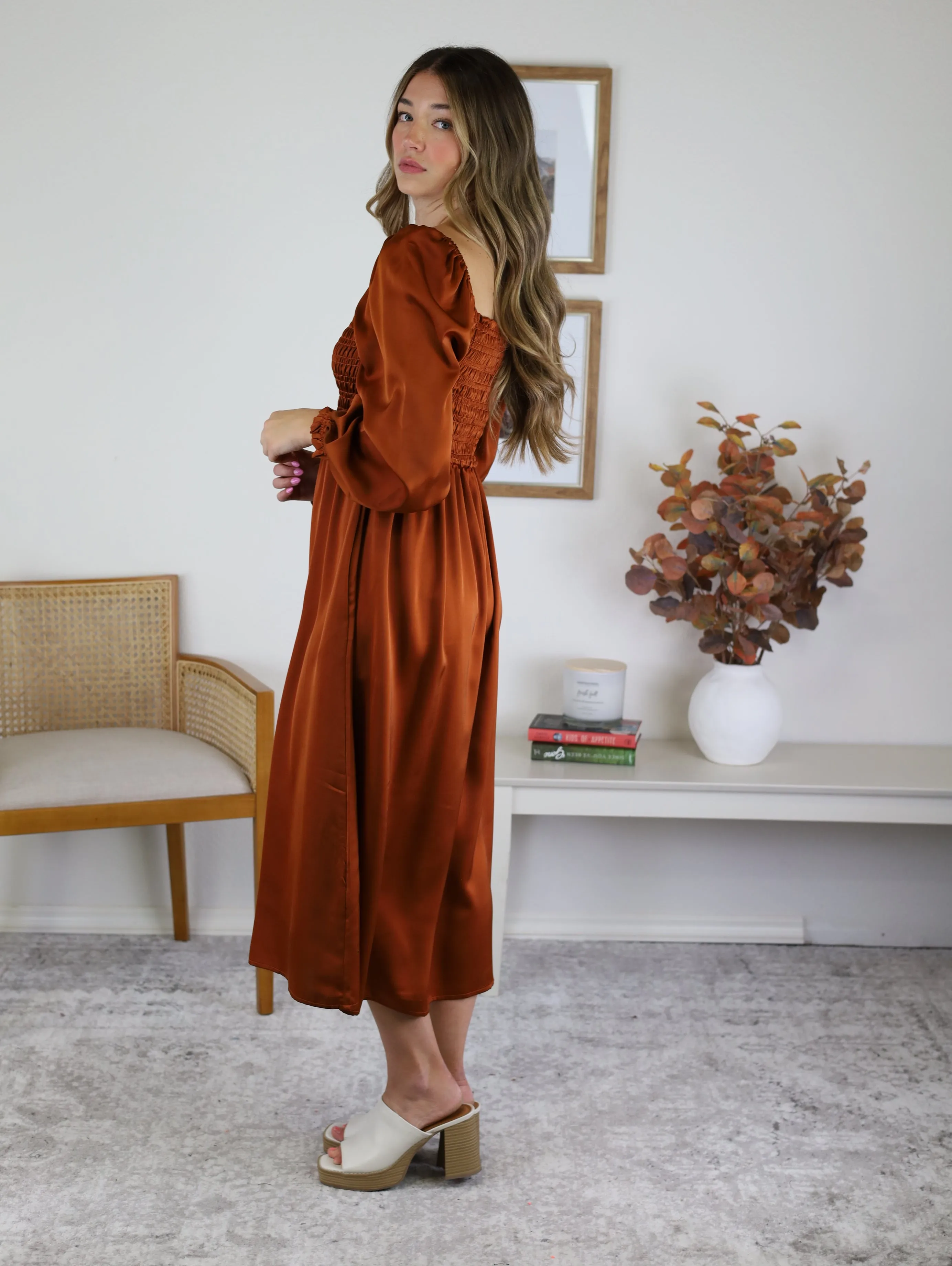 Darla Smocked Maxi Dress - Sale