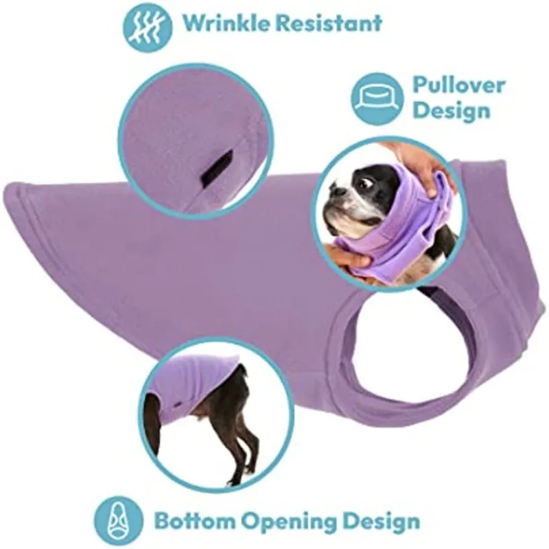 Fleece Vest Dog Jacket Winter Dog Clothes