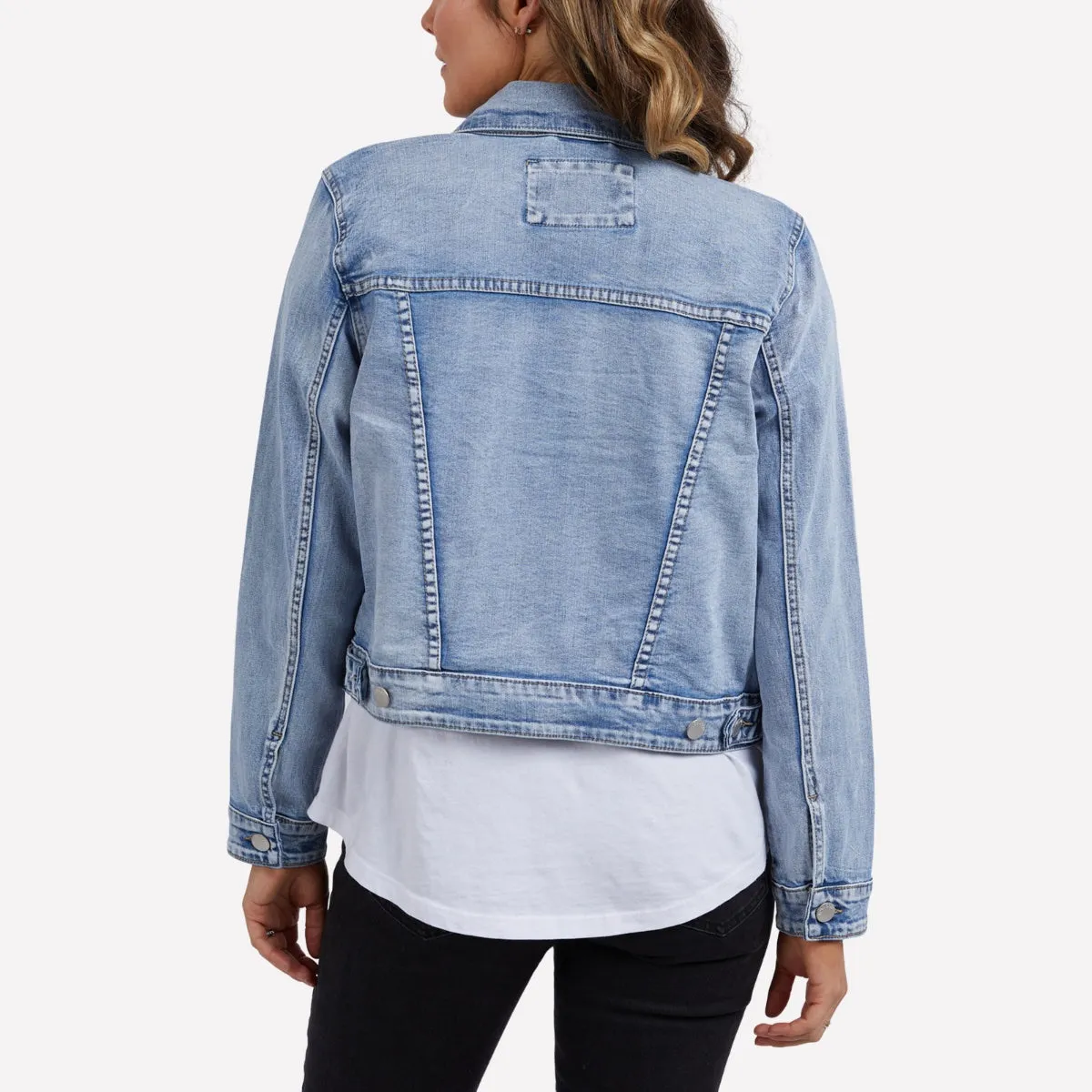 Georgia Denim Jacket (Light Blue)