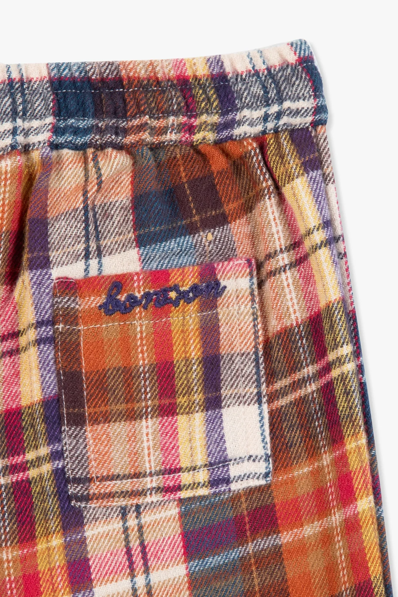 Gino Check Trousers - Carreau Bucheron Tile