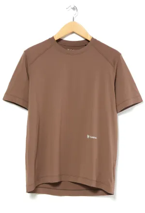 Goldwin Men's WF-Dry T-shirt - Acorn Brown