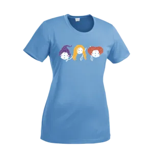 Hocus Pocus | Women’s Short Sleeve Crewneck Pickleball Shirts | 100% Polyester