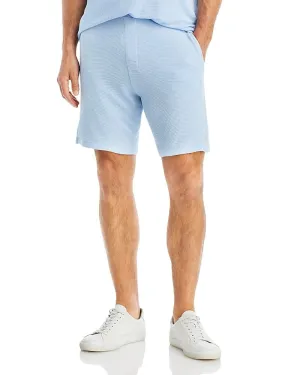 Hugo Boss Mens Regular fit Pajama Shorts Medium Light Blue