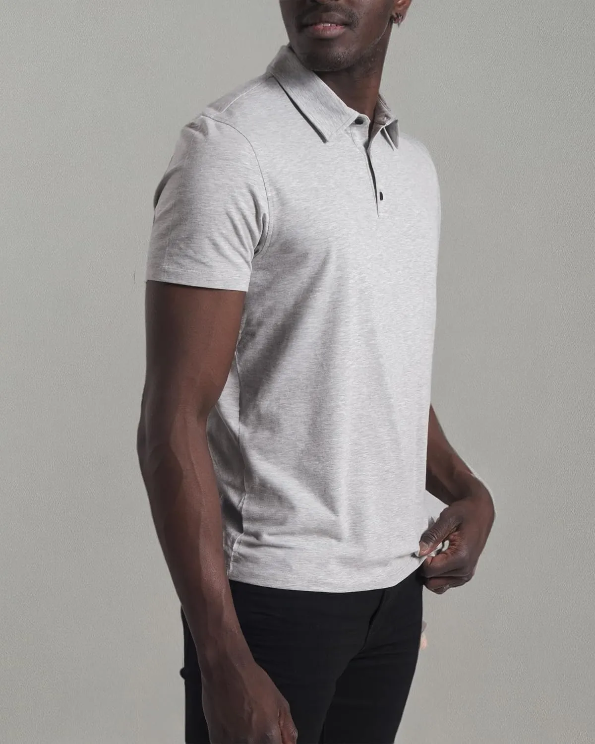Kenneth Cole REACTION Dress Polo Shirts for Men 3 Pack - Polo Shirts for Men Short Sleeve - UPF 50  Golf Polos