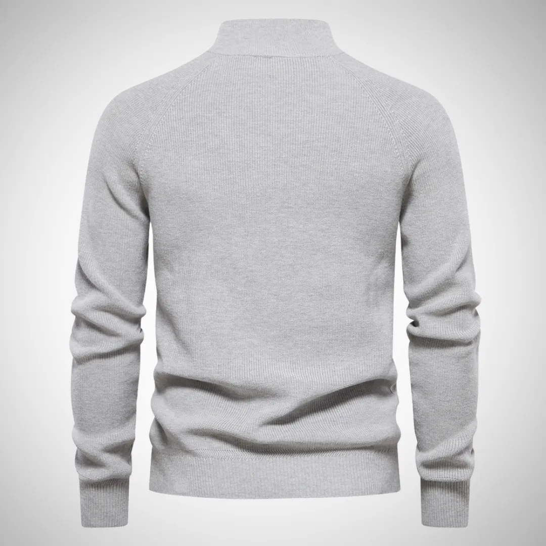 Kevin Stylish Half-Zip Sweater