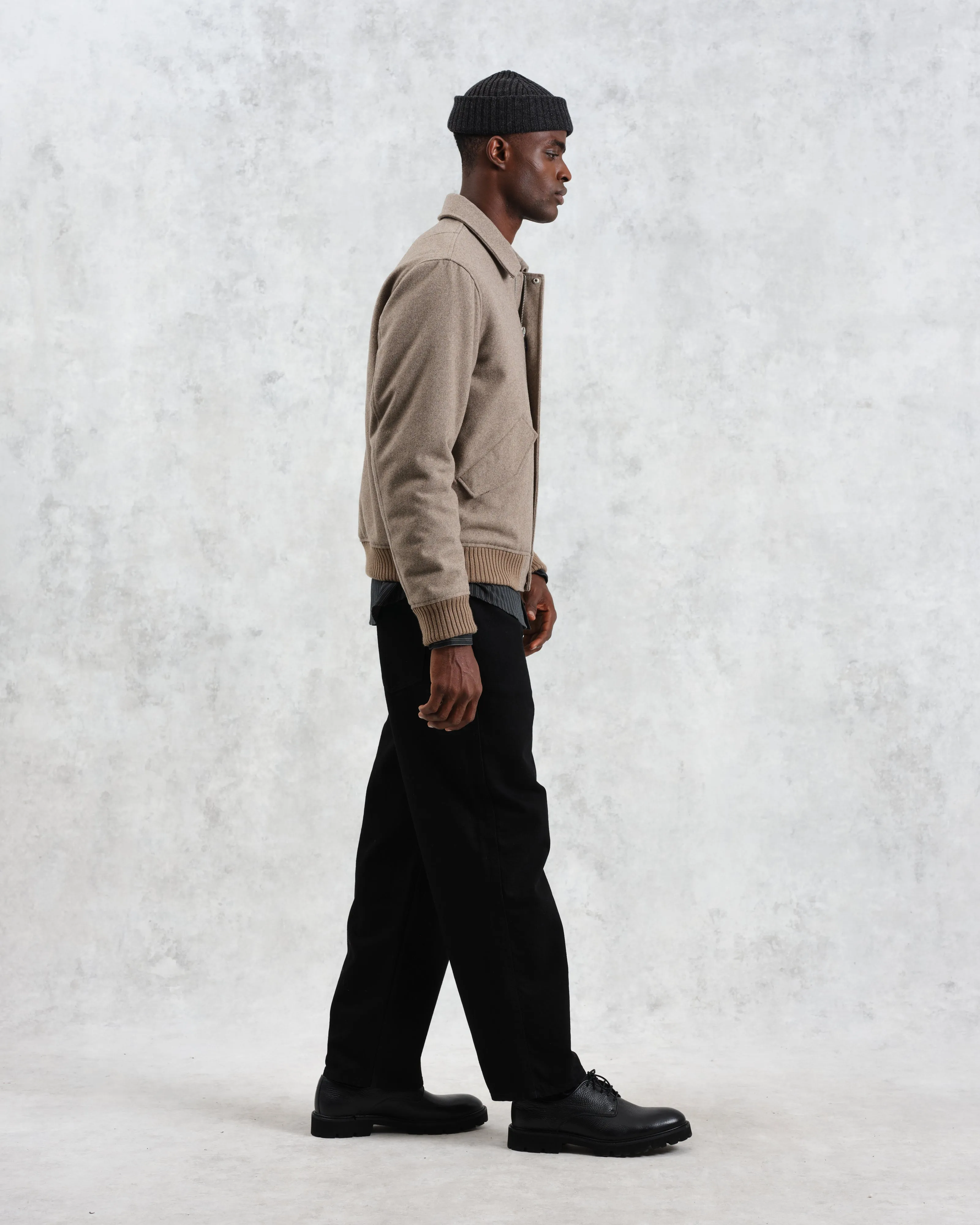 Knoll - Natural Wool Bomber Jacket