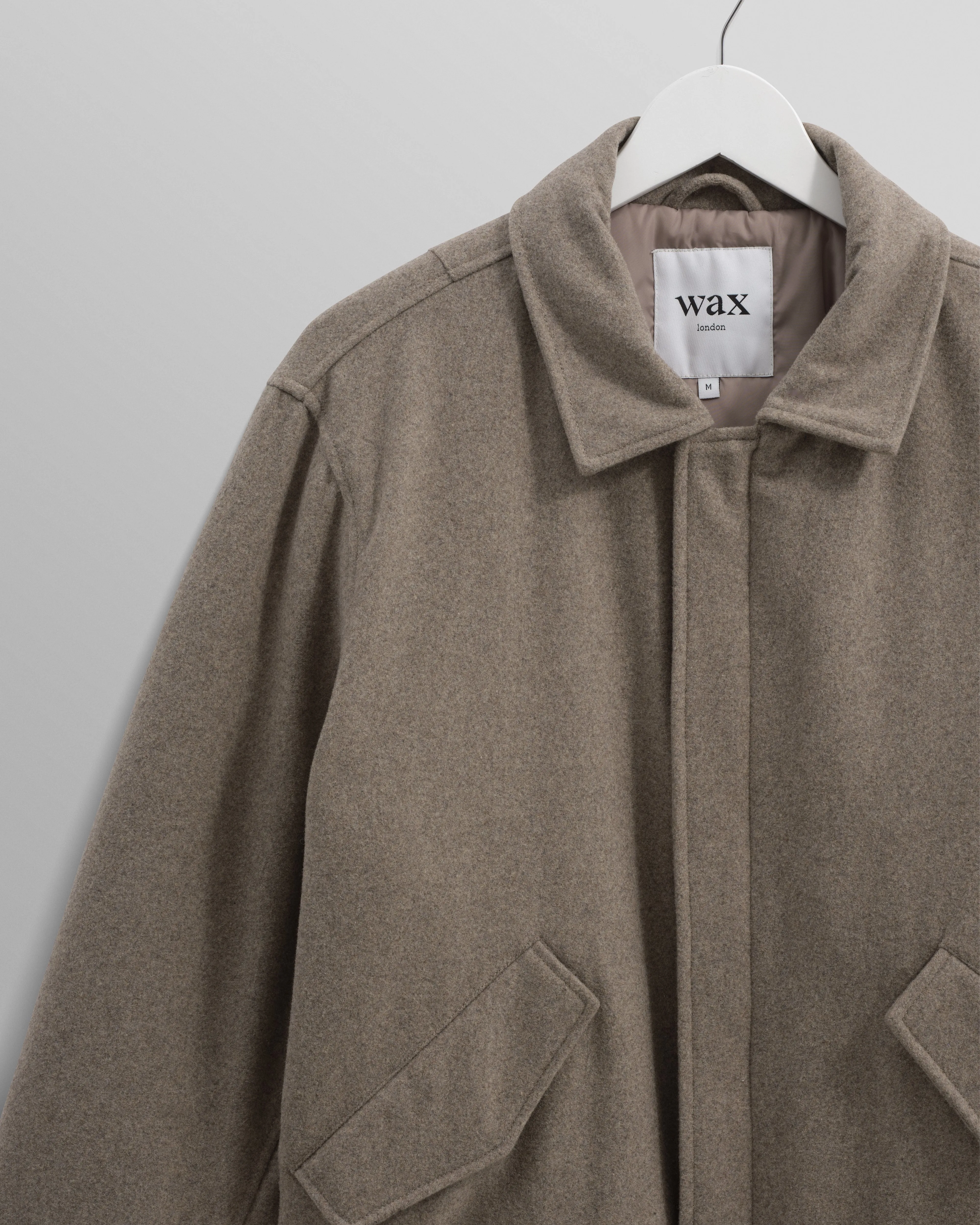 Knoll - Natural Wool Bomber Jacket