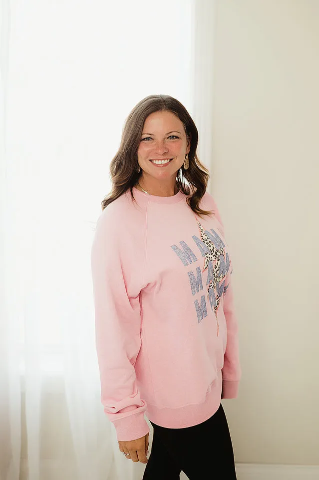 Leopard Mama Sweatshirt