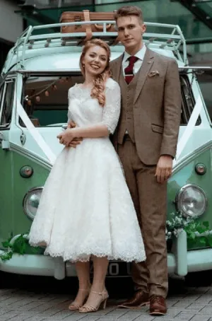 Light Brown Wedding Suit Groom Suit