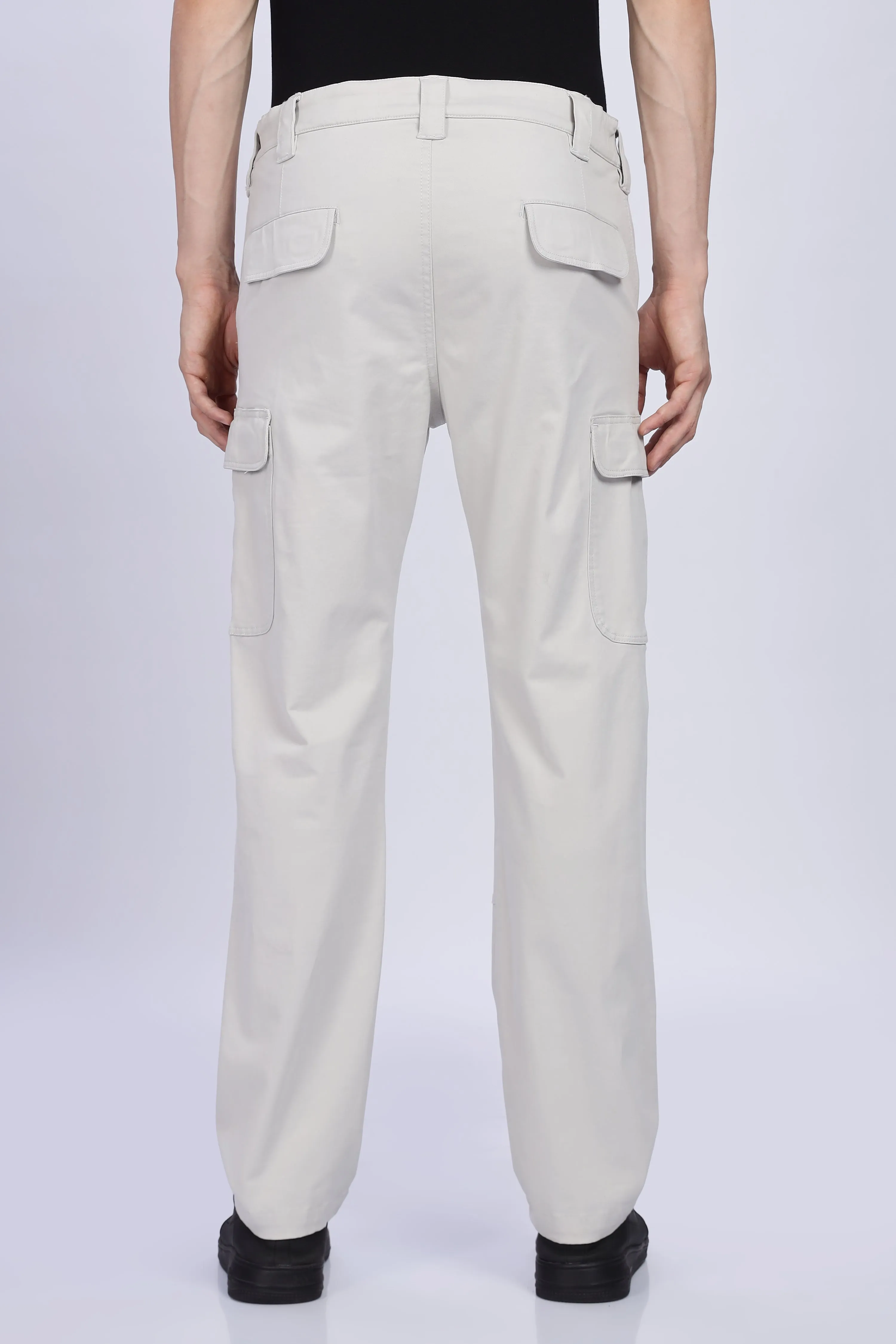 Light grey tactical cargo pants(Limited edition)