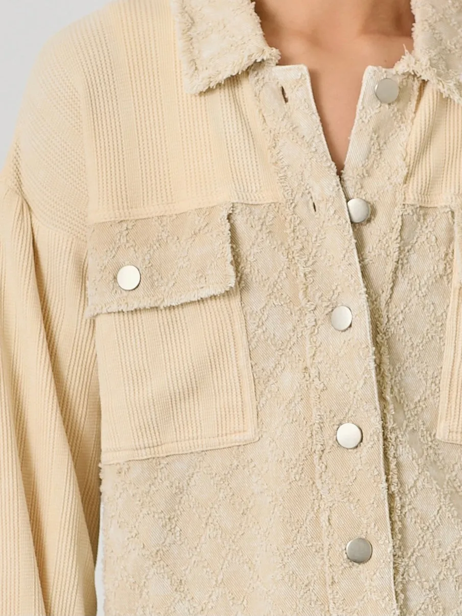 Mixed Media Jacket