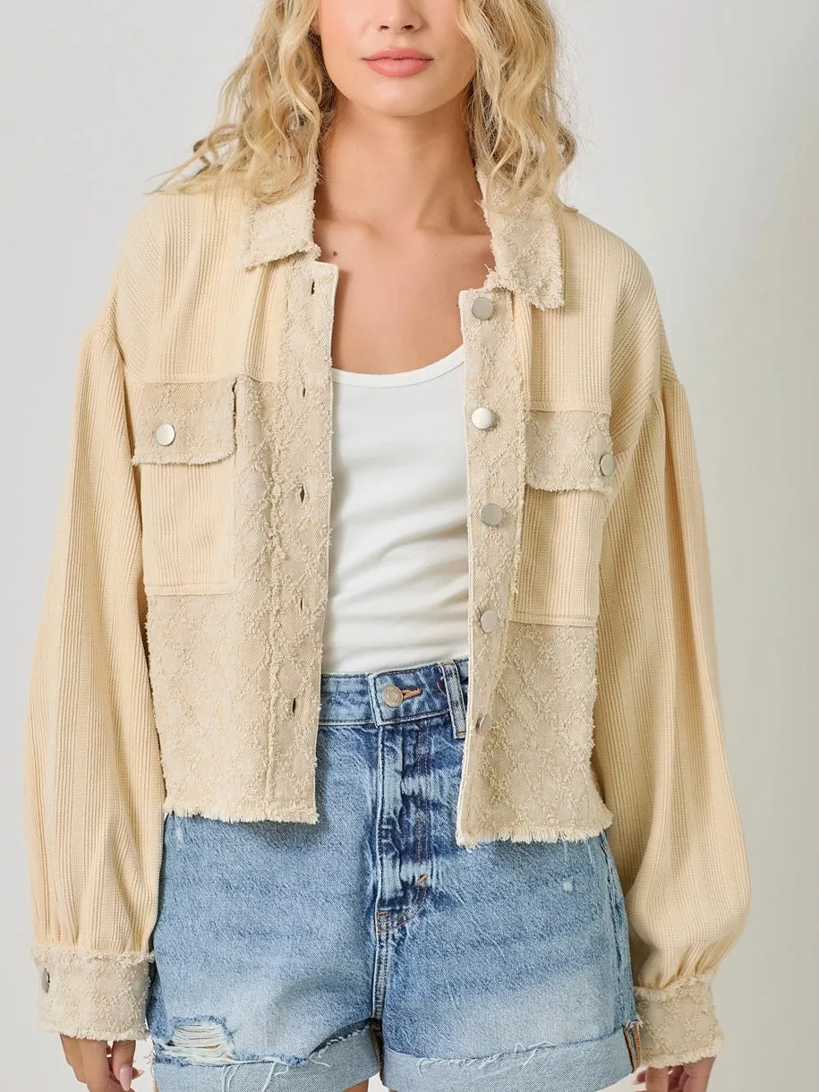 Mixed Media Jacket