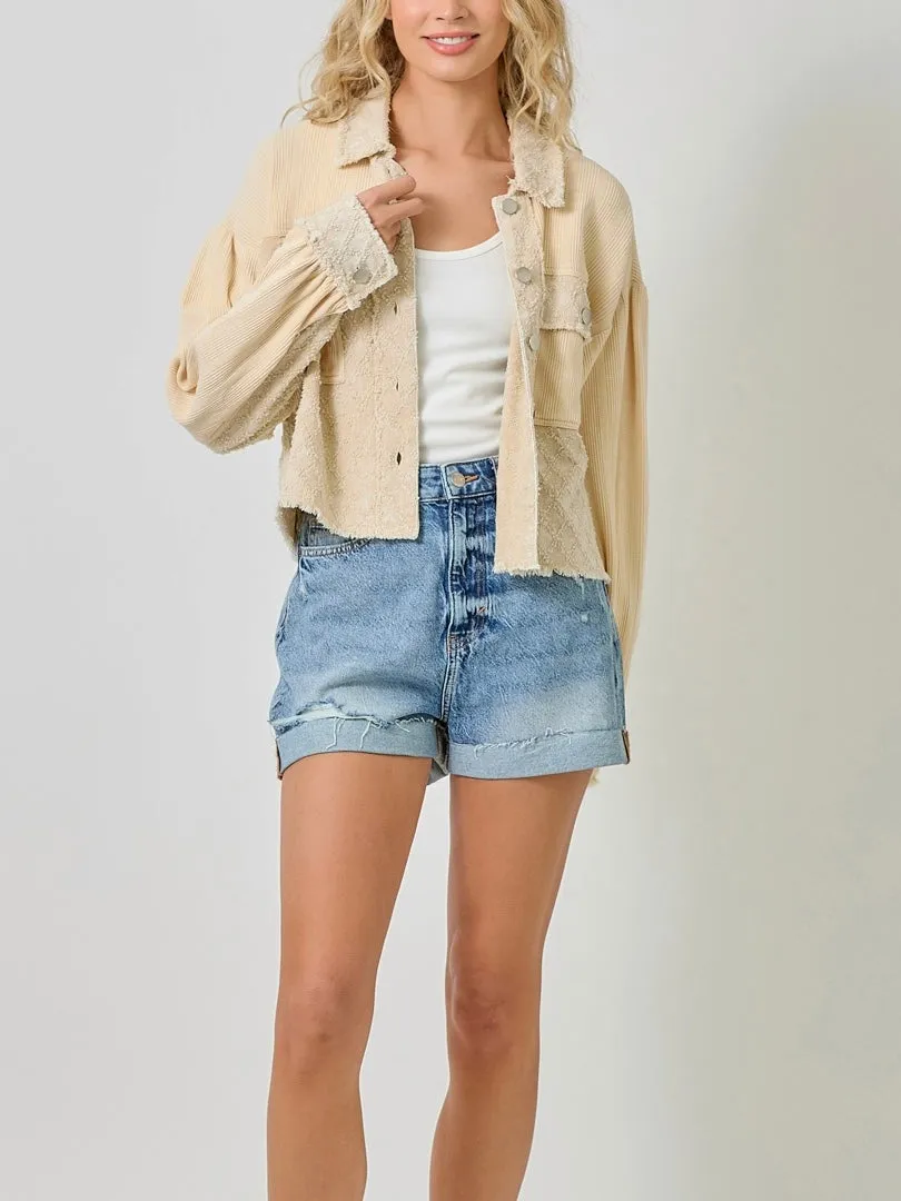 Mixed Media Jacket