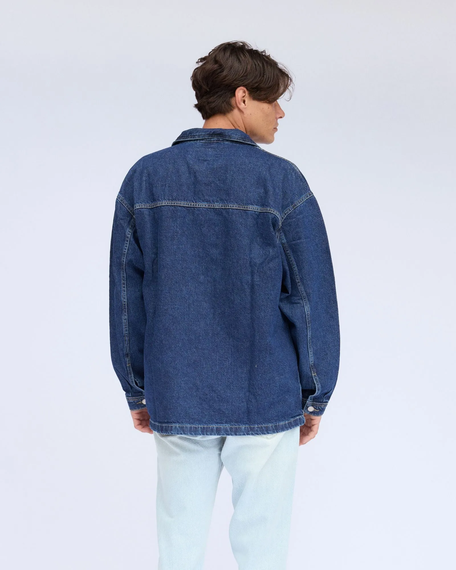 Niko Worker Jacket - Pebble Dark Retro