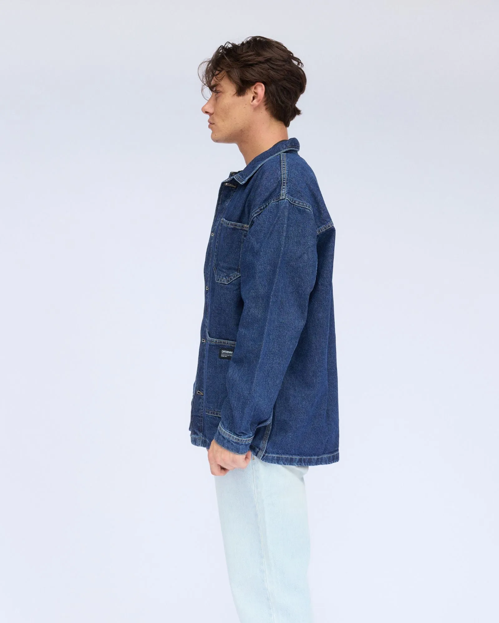 Niko Worker Jacket - Pebble Dark Retro