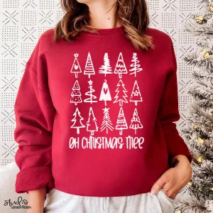 Oh Christmas Tree Crewneck Sweatshirt