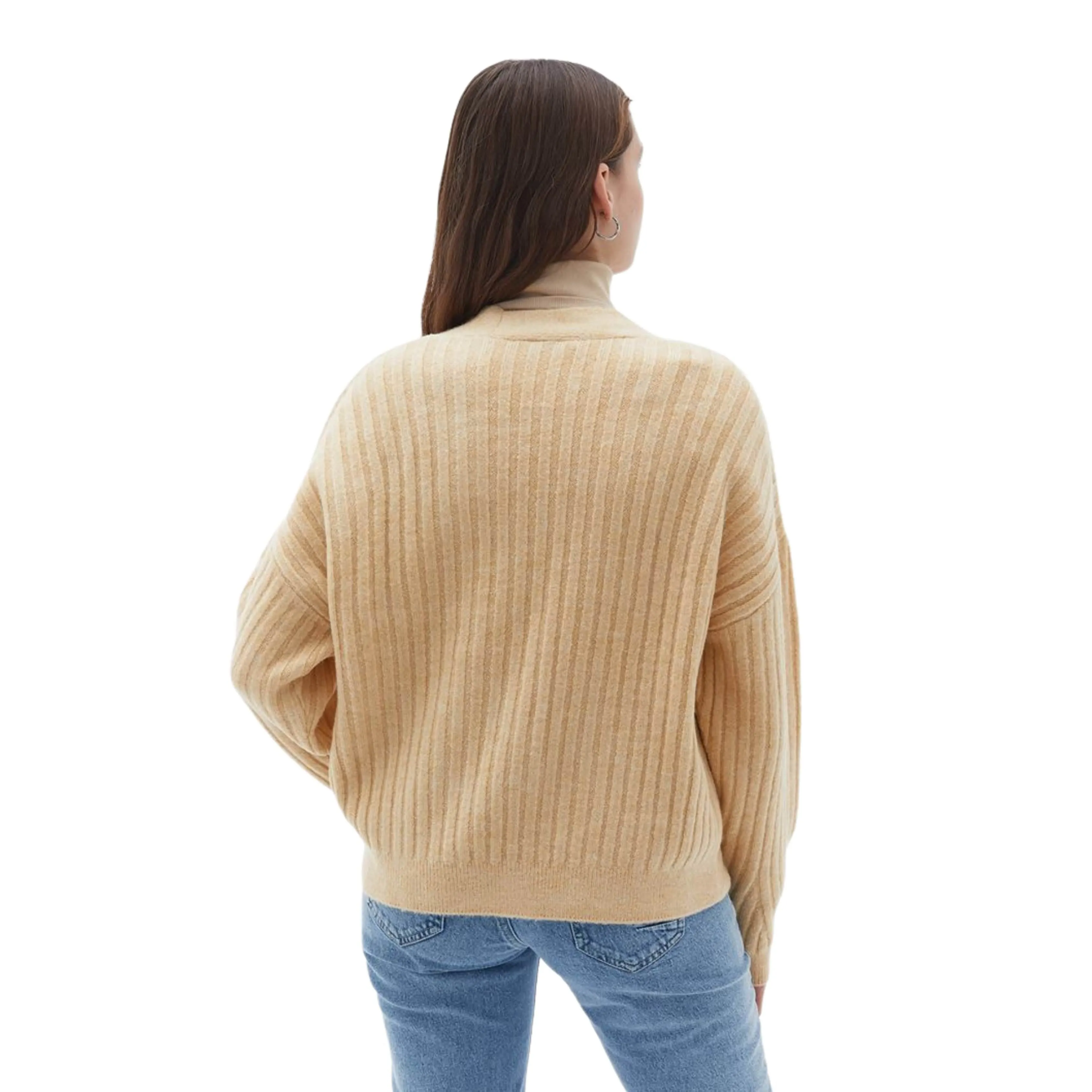 OXXO - Knit Detailed Buttoned Knitwear Cardigan