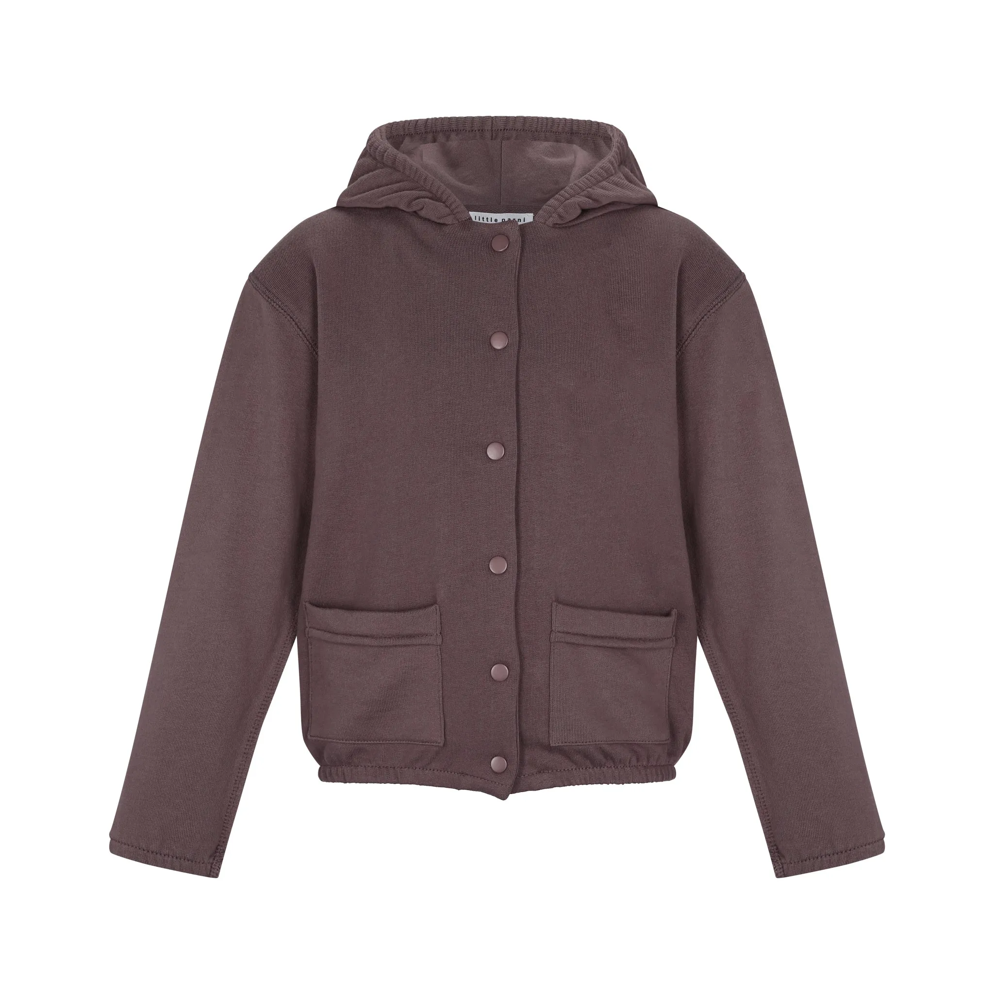 Parni Grape Hoodie Jacket with Snaps