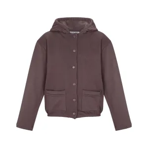 Parni Grape Hoodie Jacket with Snaps