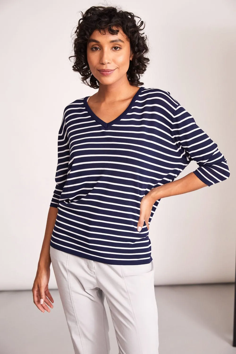 PERUZZI Breton Stripe Top