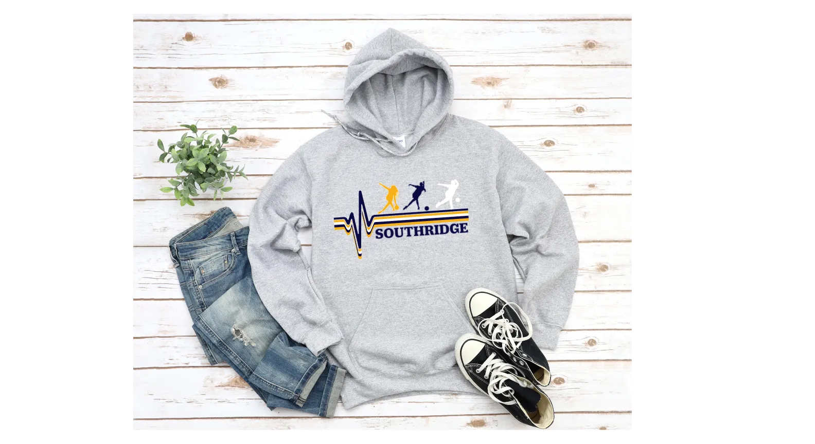 Port & Company® Core Fleece Pullover Hooded Sweatshirt logo 3