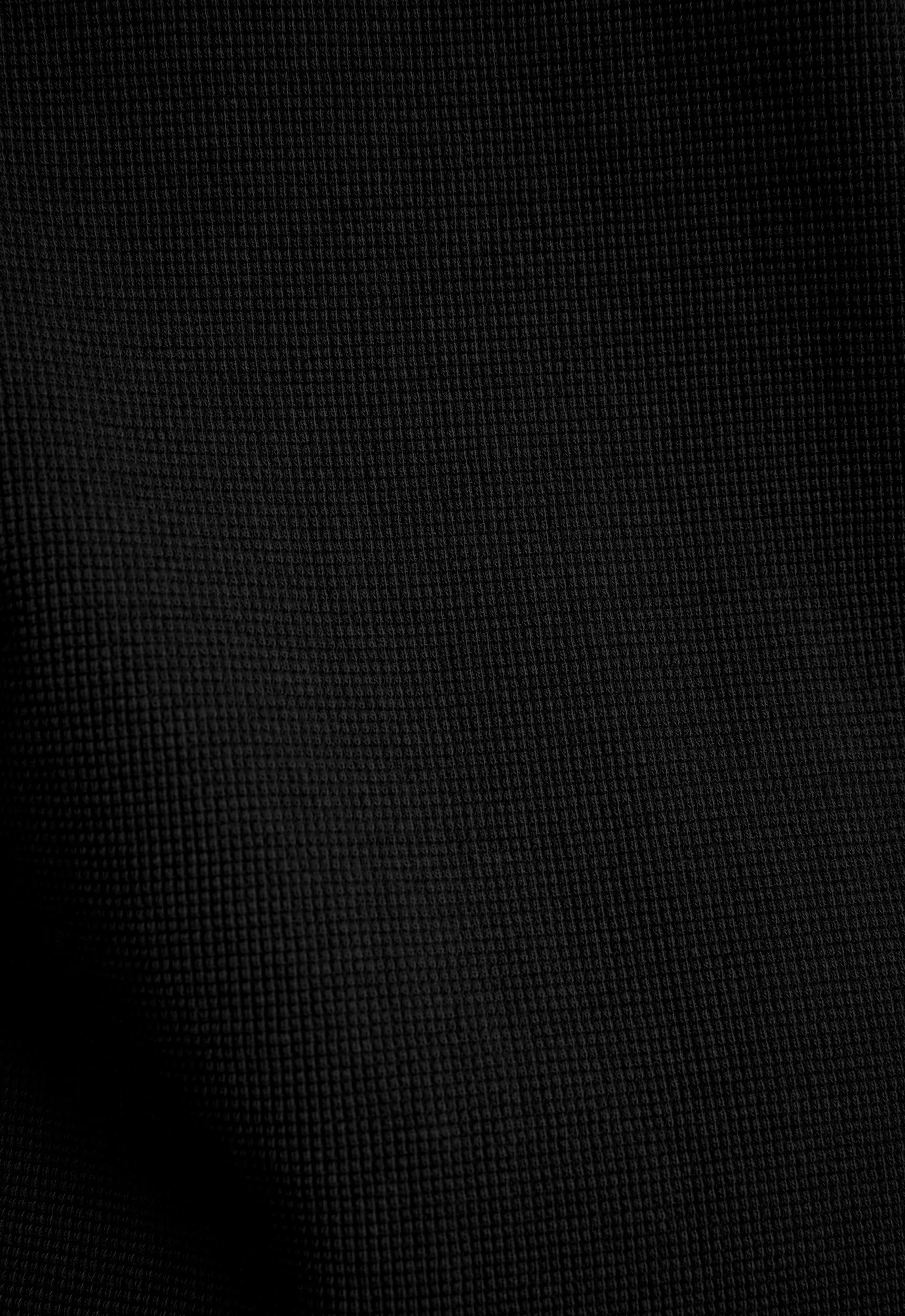 Quad Cotton LS Tee - Black