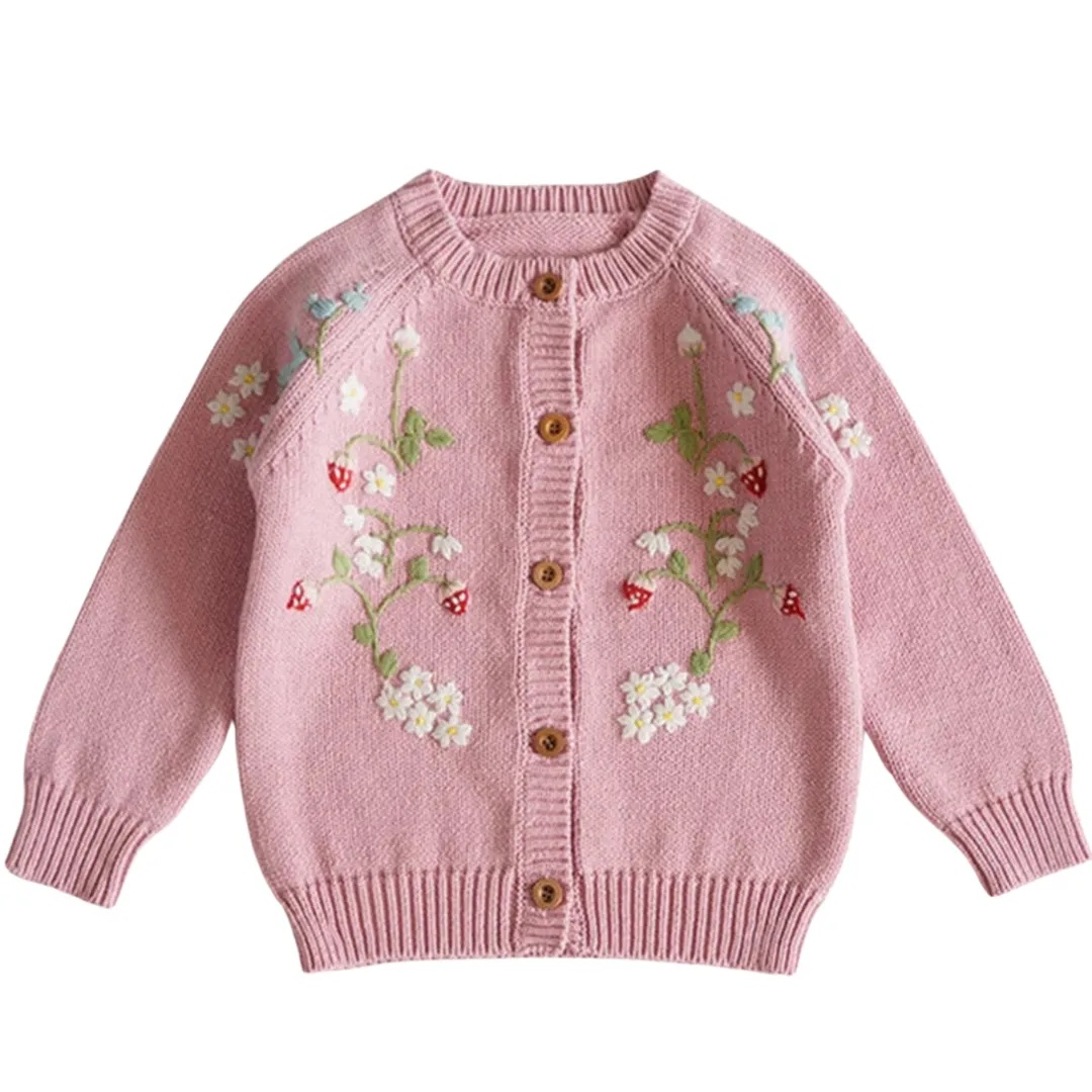 "Sweet Strawberry" Cardigan