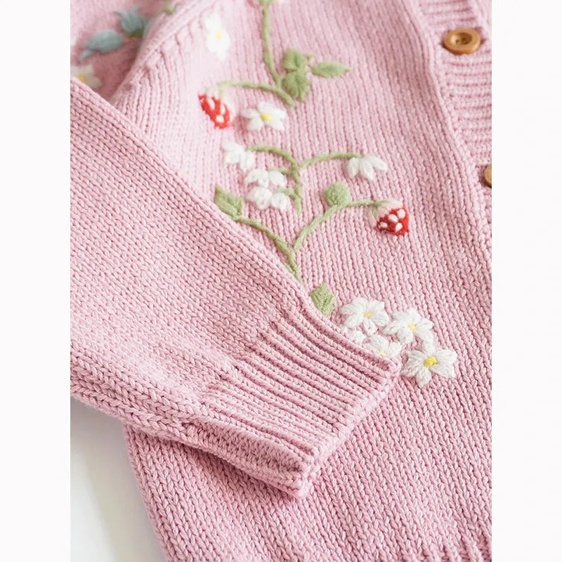 "Sweet Strawberry" Cardigan
