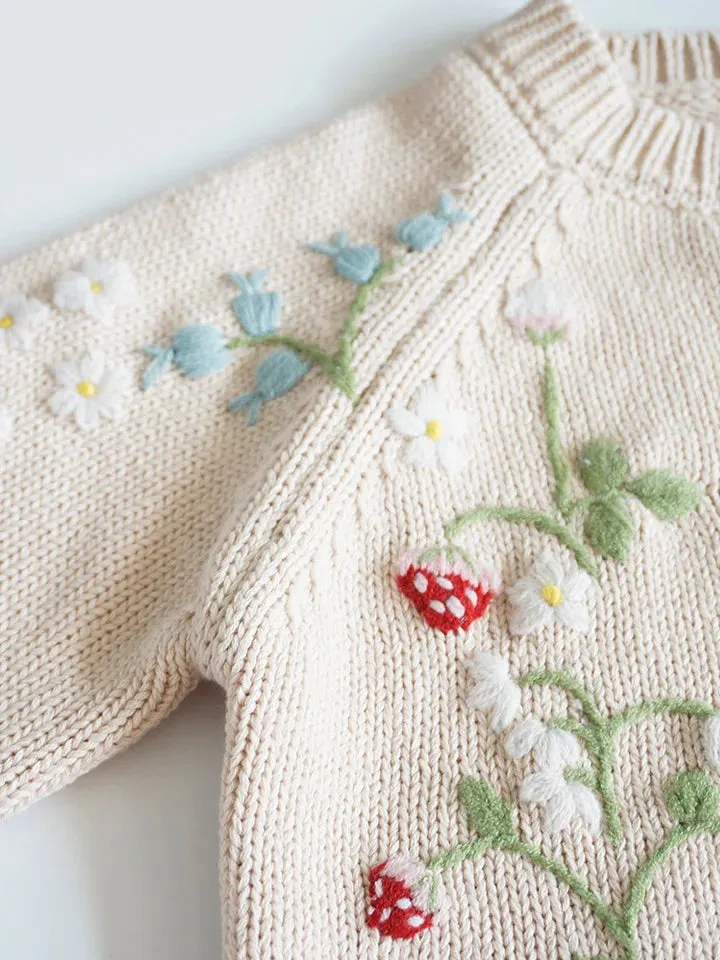 "Sweet Strawberry" Cardigan