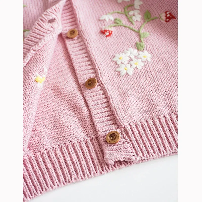 "Sweet Strawberry" Cardigan