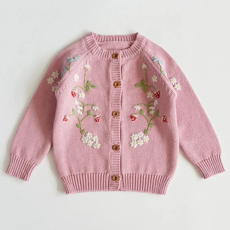 "Sweet Strawberry" Cardigan