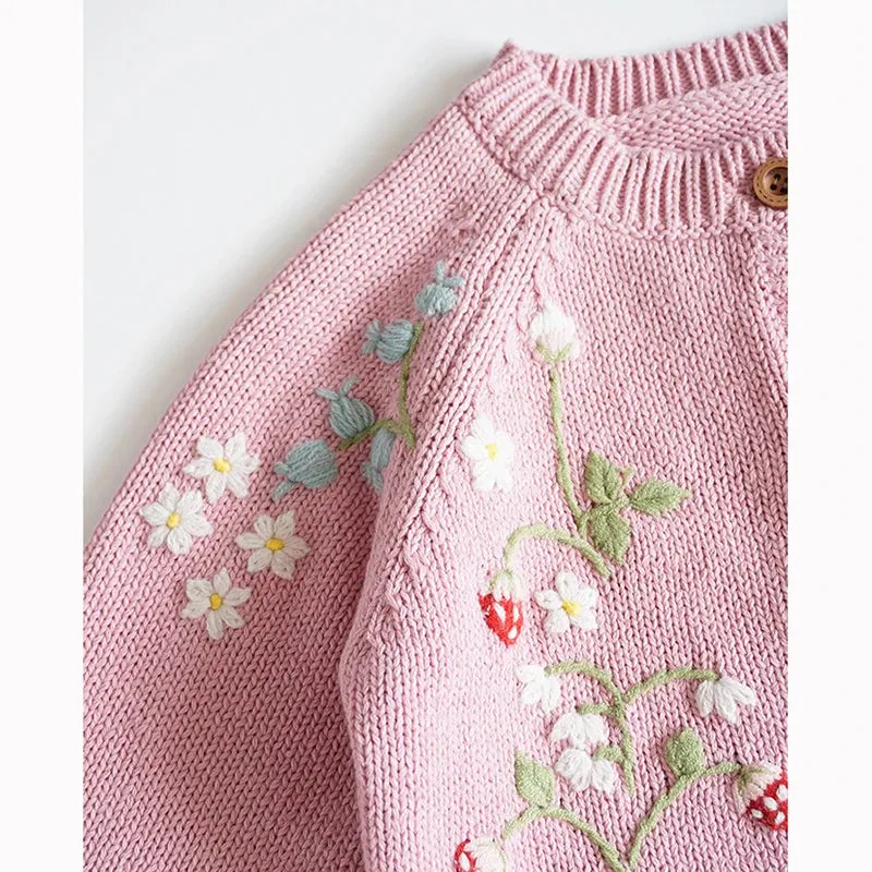 "Sweet Strawberry" Cardigan