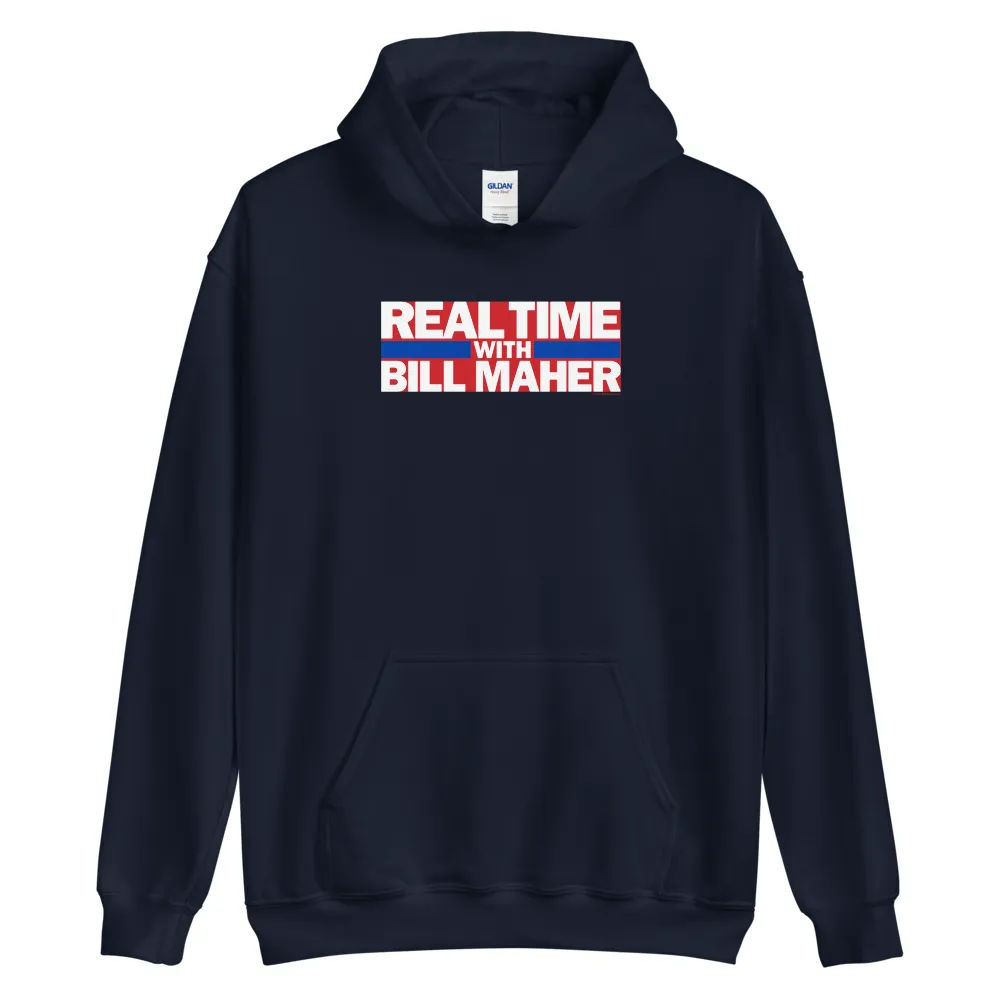 Real Time with Bill Maher Logo Fleece Hooded Sweatshirt