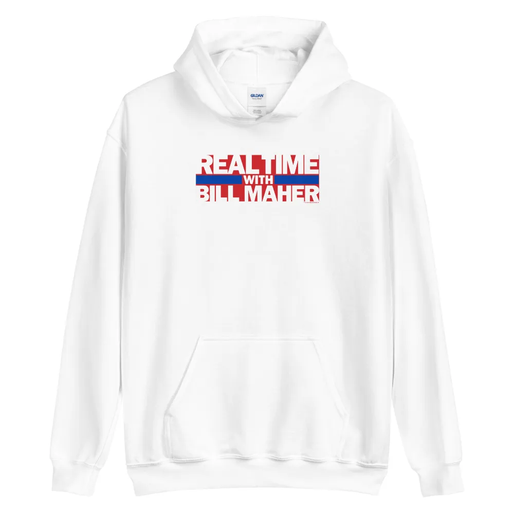 Real Time with Bill Maher Logo Fleece Hooded Sweatshirt