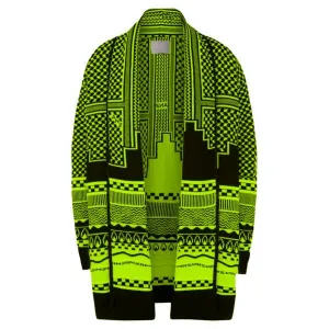 RETRO  TING CARDIGAN