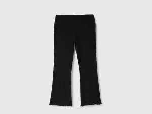 Ribbed Regular Fit Trousers