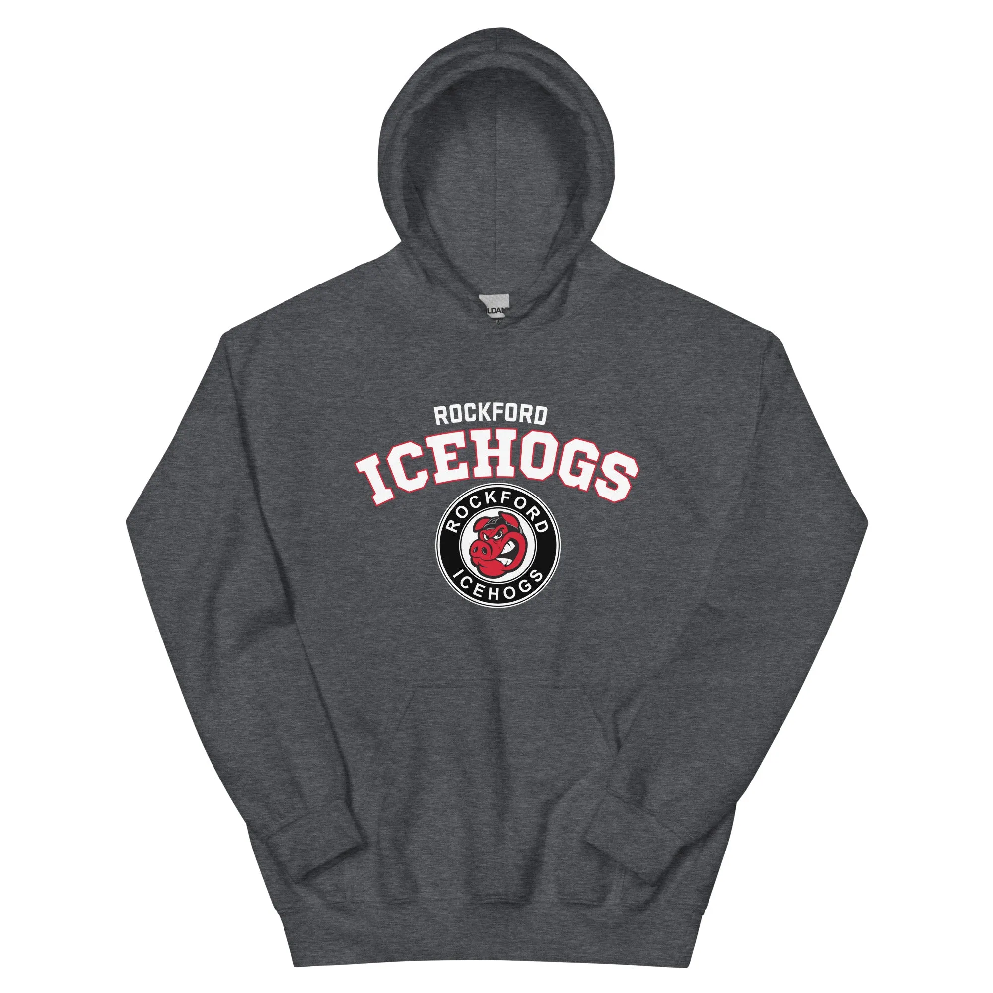 Rockford IceHogs Adult Arch Pullover Hoodie