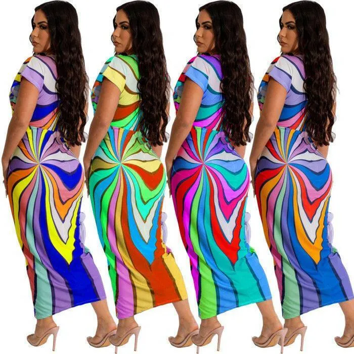 Sadia Short Sleeve Long Dress-Rose Red-FINAL SALE