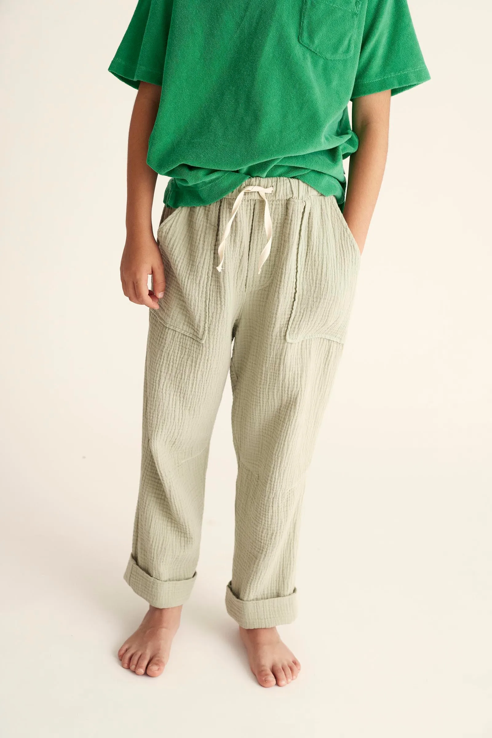 SOFT GAUZE PANTS - IKER