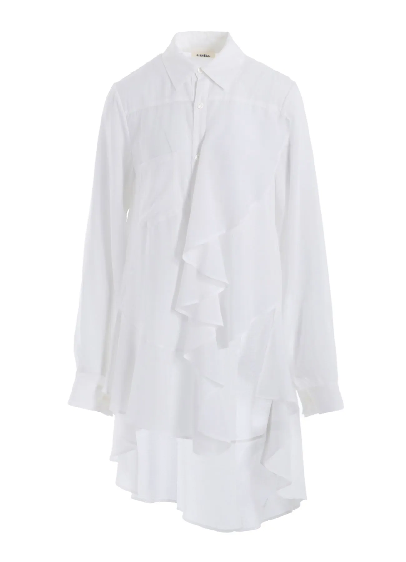 SOFT LAWN FRILL BLOUSE
