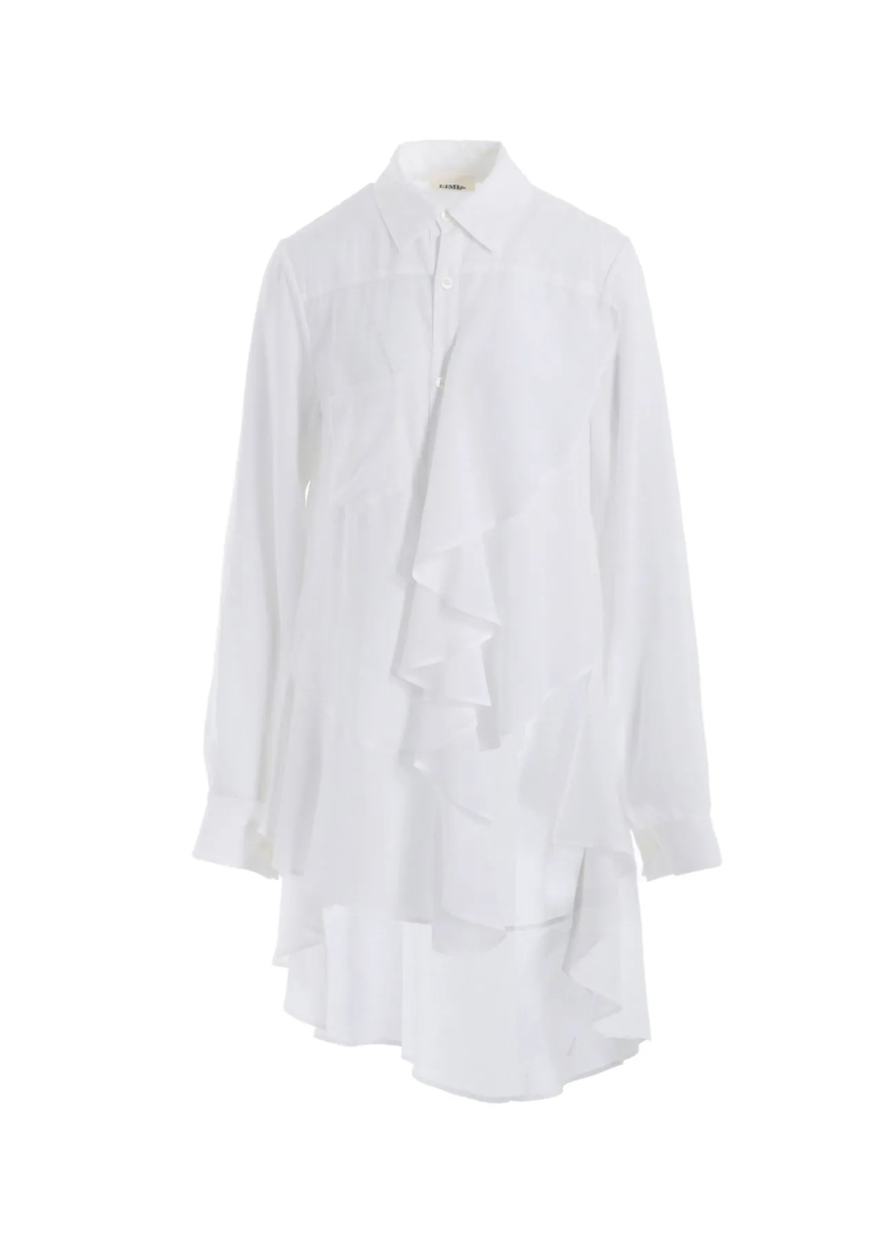 SOFT LAWN FRILL BLOUSE
