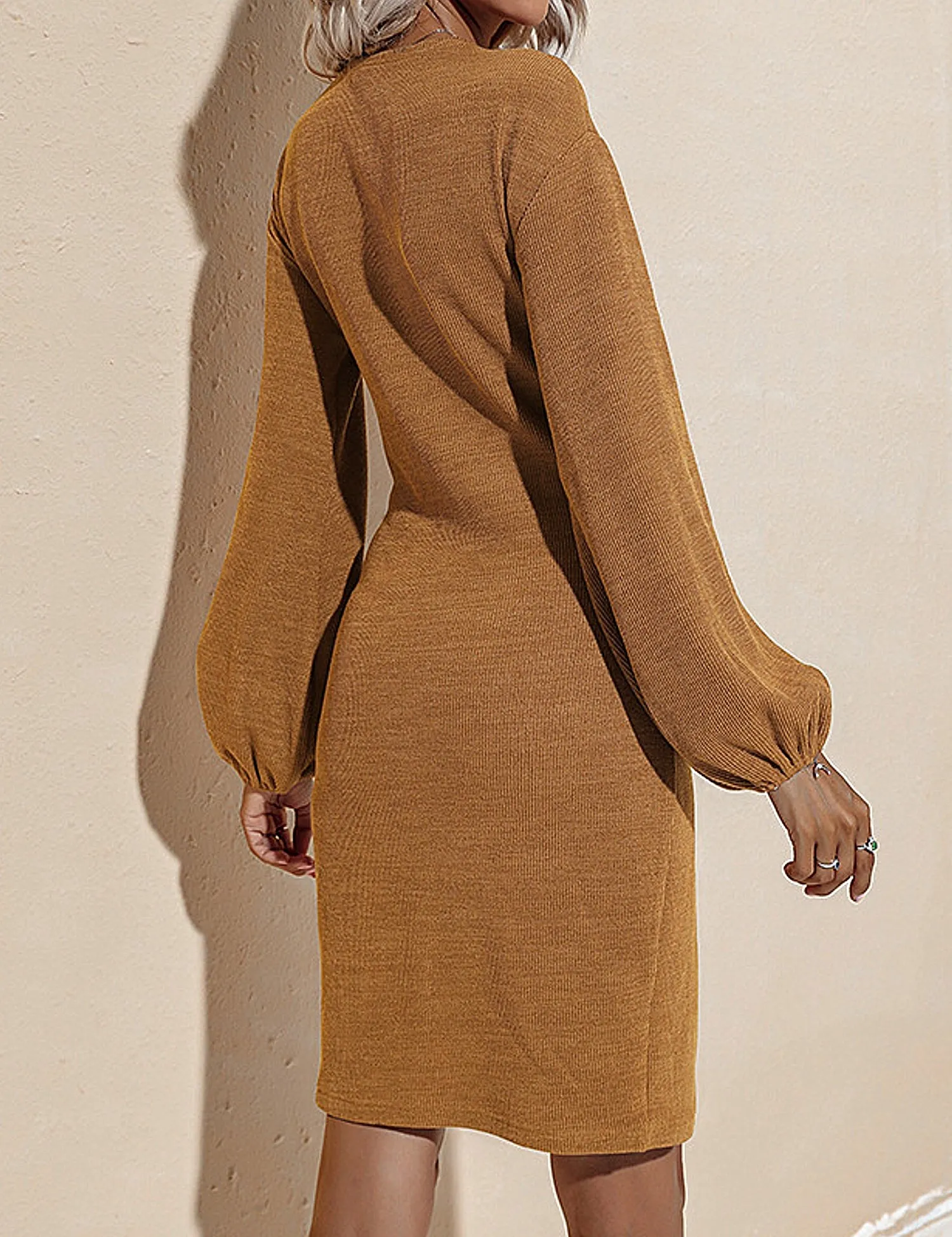 Solid color Mini Dress